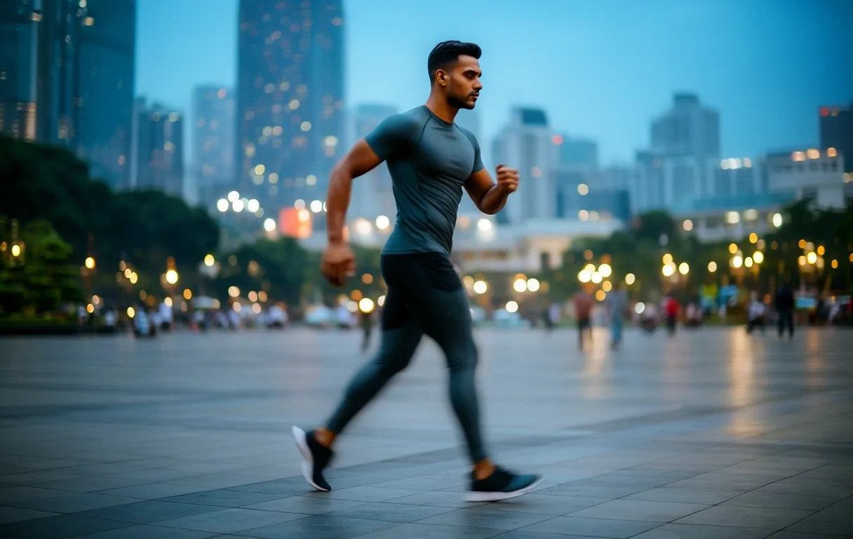 Active lifestyle in Jakarta